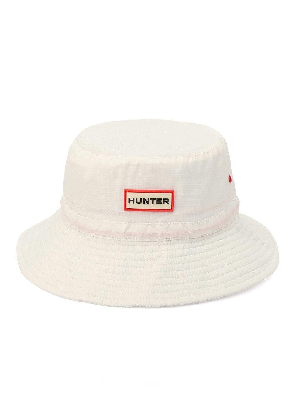 Hunter Ripstop Bucket Hat Women’s White / Off White NWT Packable Nylon Rain Hat - Picture 7 of 9